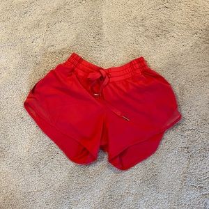 Pink Lulu lemon shorts